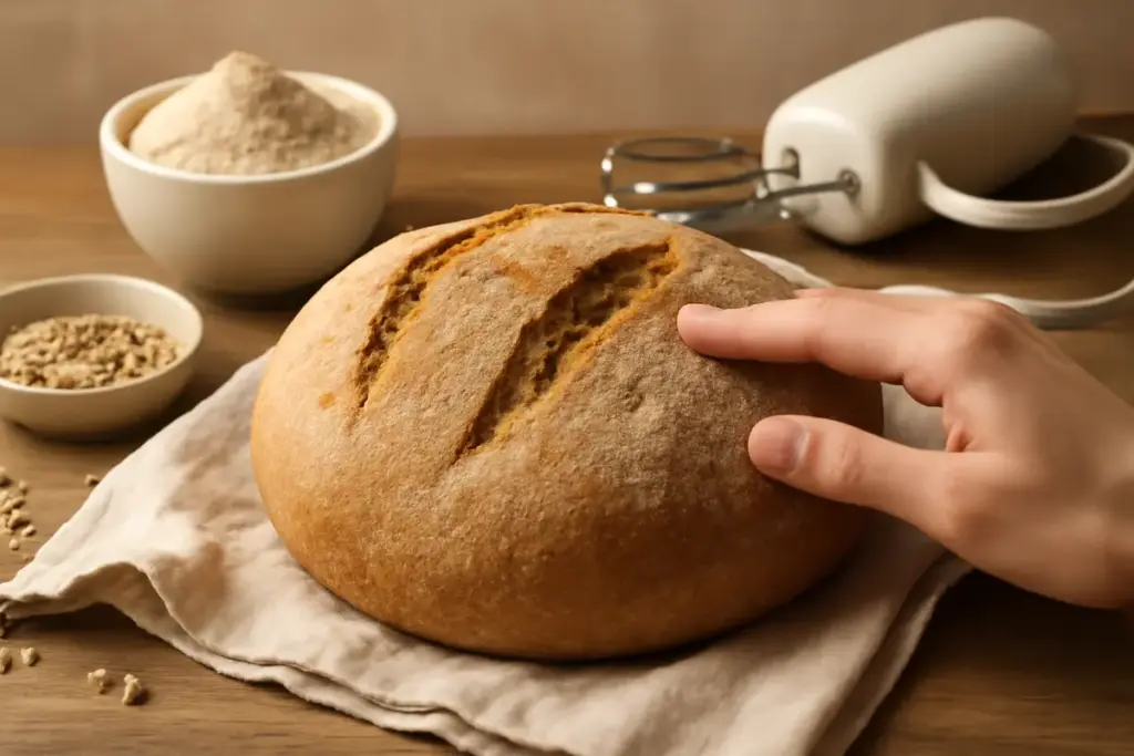 Pane fatto in casa con farine integrali: risultato soffice anche senza impastatrice