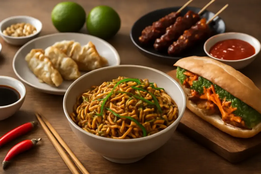 Street food asiatico da provare a casa: idee semplici per viaggiare con il palato in pochi ingredienti