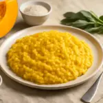 Risotto alla zucca cremoso senza panna: la mossa che valorizza gusto e colore senza appesantire