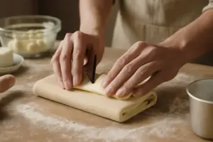 Come preparare la pasta sfoglia veloce? La piega alternativa che riduce i tempi senza perdere sapore
