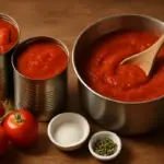 Pomodori pelati o passata: la differenza che cambia il risultato del sugo