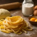 Tagliatelle all’uovo fatte a mano: il rapporto tra ingredienti che garantisce successo anche ai principianti