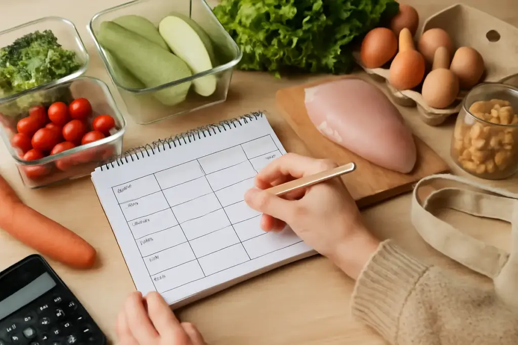 Organizzare un menù settimanale bilanciato: il metodo semplice per risparmiare tempo e soldi