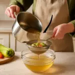 Come ottenere un brodo vegetale limpido e profumato? Il passaggio spesso trascurato