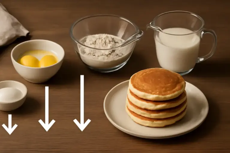 Ricetta base per pancake soffici: l’ordine degli ingredienti che fa la differenza sul risultato