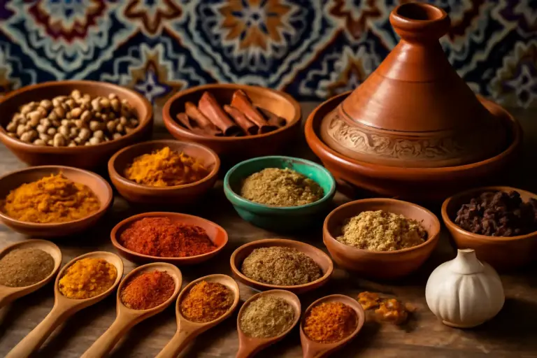 Cucina marocchina ricette base: le spezie che non possono mancare per l’autentico sapore magrebino