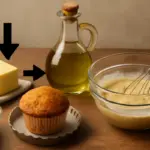 Sostituire il burro con l’olio nei dolci: la proporzione corretta per impasti soffici
