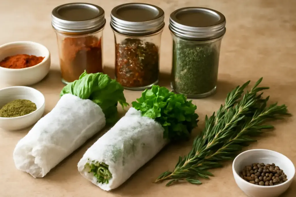 Spezie ed erbe fresche: come conservarle per settimane senza perdere aroma