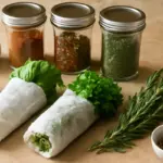Spezie ed erbe fresche: come conservarle per settimane senza perdere aroma