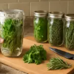 Come conservare erbe aromatiche fresche? Il metodo che preserva sapore e colore a lungo
