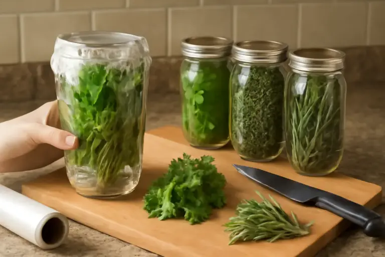 Come conservare erbe aromatiche fresche? Il metodo che preserva sapore e colore a lungo