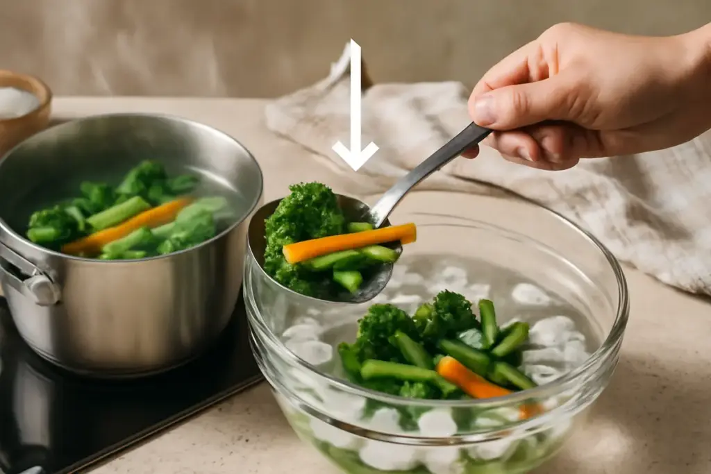 Come evitare che le verdure bollite perdano colore? Il trucco facile che conserva gusto e vitamine